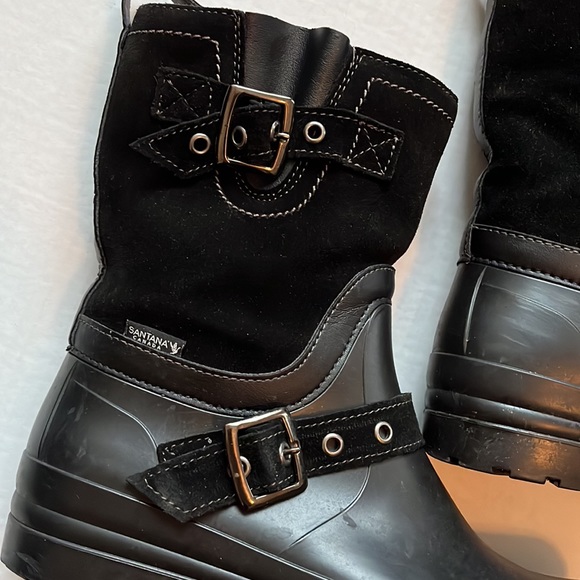Santana Canada Cayley Rain Boots - Suede - Picture 2 of 8